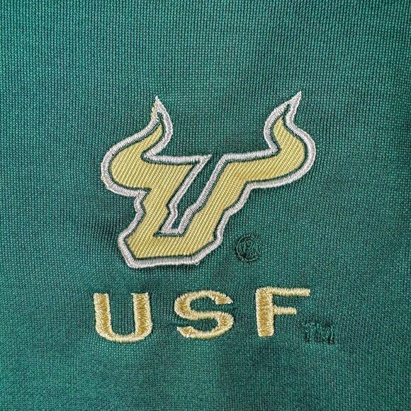 USF South Florida Bulls Jacket‎ Mens Large Green Outdoor Softshell Athletic Hike - Picture 3 of 13